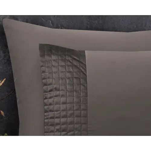 Sleeptime Dekbedovertrek Velvet Band Taupe