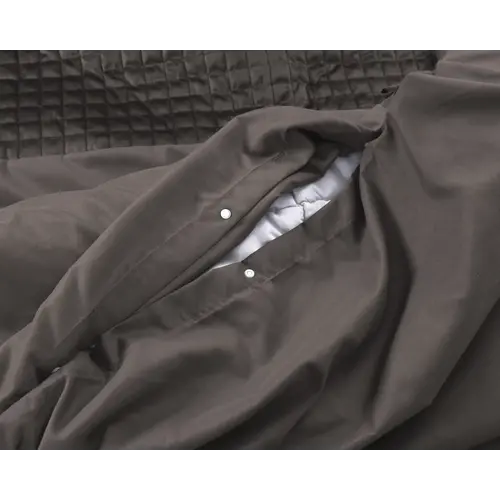 Sleeptime Dekbedovertrek Velvet Band Taupe