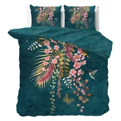 Dreamhouse Dekbedovertrek Kamala Botanisch Groen