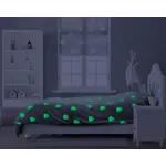 Sleeptime Dekbedovertrek Glow in the dark Spooky Grey 140 x 200/220