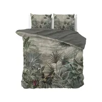 Sleeptime Dekbedovertrek Macy Groen 100% Microperkal