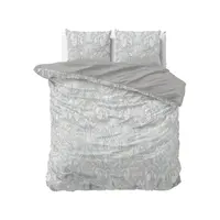 Sleeptime Dekbedovertrek Cherine Grijs 100% Microperkal