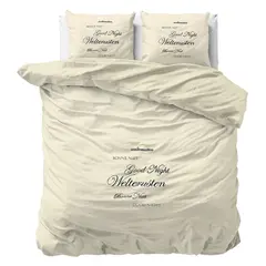 Sleeptime Dekbedovertrek Welterusten Creme