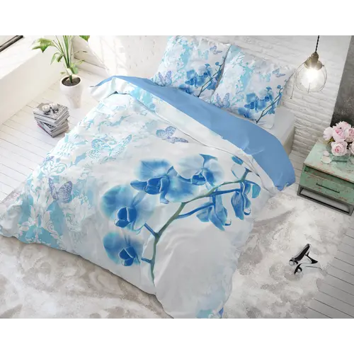Sleeptime Dekbedovertrek Dream Orchid Turquoise