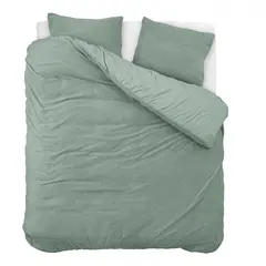 Sleeptime Dekbedovertrek Teddy Donker Groen