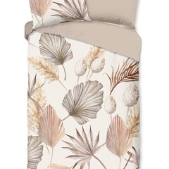 Good morning Dekbedovertrek Vince nr. 31030 zand - 100% katoen