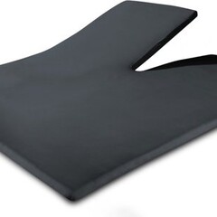 Dreamhouse Dubbel Jersey 220 gr. Splittopper Hoeslaken Zwart