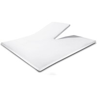 Dreamhouse Dubbel Jersey 220 gr. Splittopper Hoeslaken Wit