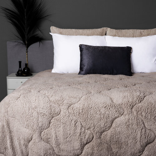 Sleeptime Dekbed - Lazy Teddy Taupe