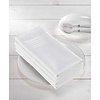 De Witte Lietaer 4 Servetten Deauville Wit - 51 x 51 cm - 100% Katoen