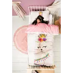 Dreamhouse Dekbedovertrek kids Princess Al Paca Roze 140 x 220