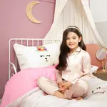 Dreamhouse Dekbedovertrek kids Princess Al Paca Roze 140 x 220