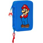 Super Mario Gevuld Etui, Play - 28 st. - 19,5 x 12,5 x 4 cm - Polyester