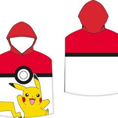 Pokemon Poncho / Badcape, Ball - 50 x 115 cm - Katoen