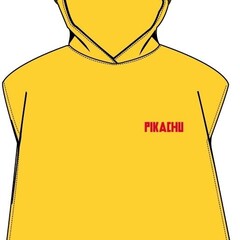 Pokemon Poncho / Badcape,  Pikachu - 50 x 115 cm - Katoen