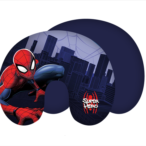 Spiderman Nekkussentje Superhero - ca. 28 x 33 cm - Polyester