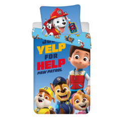 Paw Patrol Dekbedovertrek Help - Eenpersoons - 140 x 200 cm  - Katoen