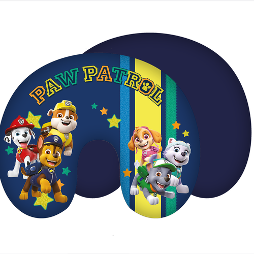 Paw Patrol Nekkussentje Stars - ca. 28 x 33 cm - Polyester