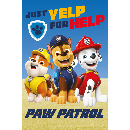 Paw Patrol Fleece deken Yelp - 100 x 140 cm - Polyester