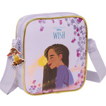 Disney Wish Mini Schoudertas, Rosas - 18 x 16 x 4 cm - Polyester