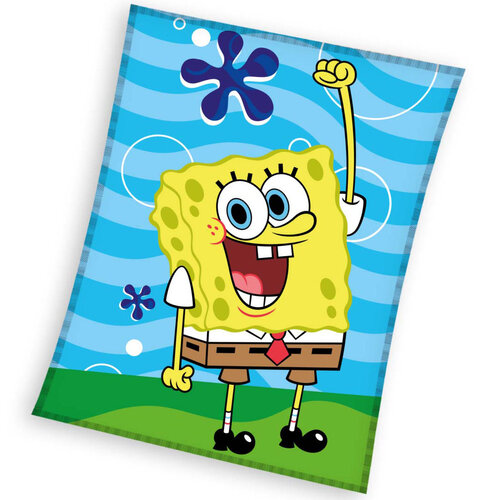 Spongebob Fleece deken, Wumbo - 130 x 170 cm - Polyester