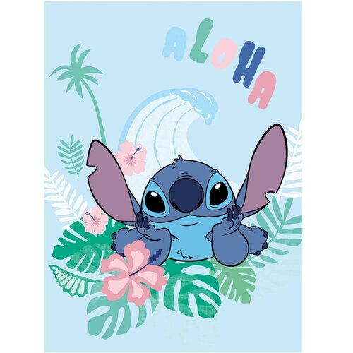 Disney Lilo & Stitch Fleece plaid Aloha - 110 x 150 cm - Polyester