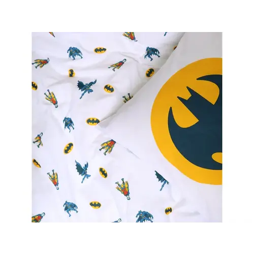 Batman Dekbedovertrek Super Hero - Eenpersoons - 140 x 200 cm - Katoen