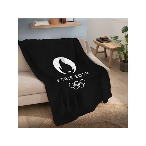 Olympische Spelen Plaid, Parijs 2024 - 150 x 125 cm - Polyester