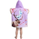 Disney Frozen Poncho / Badcape Leaves - 50 x 115 cm - Katoen