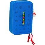 Super Mario Gevuld Etui, Play - 36 stuks - 19,5 x 12,5 x 5,5 cm- Polyester