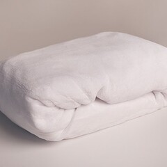 Sweet Home Fleece Teddy Hoeslaken, Wit - Polyester