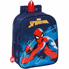 Spiderman Peuterrugzak, Neon - 27 x 22 x 10 cm - Polyester