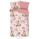 Good morning Dekbedovertrek 100x135+1-40x60 kids Good Morning nr.32064 pink