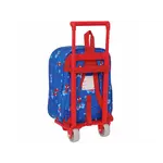 Marvel Peuterrugzak met trolley, Spidey - 27 x 22 x 10 cm - Polyester