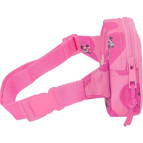 Disney Minnie Mouse Heuptasje, Loving - 14 x 11 x 4 cm - Polyester