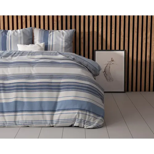 Sleeptime Dekbedovertrek Stripy Blauw