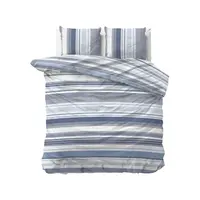 Sleeptime Dekbedovertrek Stripy Blauw