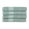 Good morning 4 stuks handdoeken 50x100 set nr.1000 sage