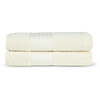 Good morning 2 stuks handdoeken 70x140 set nr.1000 cream