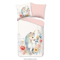 Pure Dekbedovertrek 140x220 microfiber kids nr.33022 off-white