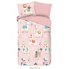 Good morning Dekbedovertrek Ladida flanel kids nr.33034 pink