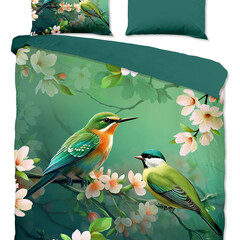 Pure Dekbedovertrek Signi microfiber nr.33020 groen