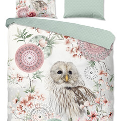 HIP Dekbedovertrek Omaira flanel nr.33080 off-white