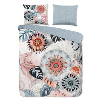 HIP Dekbedovertrek Ralvira flanel nr.32021 grijs