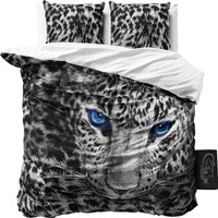 Sleeptime Dekbedovertrek Cheetah Grijs