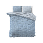 Sleeptime Flanel Washed Cotton Blauw 200 x 220