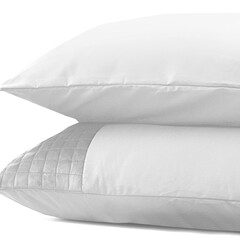 Dreamtime Velvet Band Wit 2pack slopen White 60 x 70