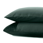 Sleeptime Velvet Band Groen 2pack slopen Green 60 x 70