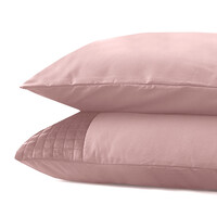 Sleeptime Velvet Band Roze 2pack slopen Pink 60 x 70