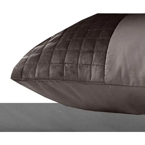 Sleeptime Velvet Band Taupe 2pack slopen Taupe 60 x 70